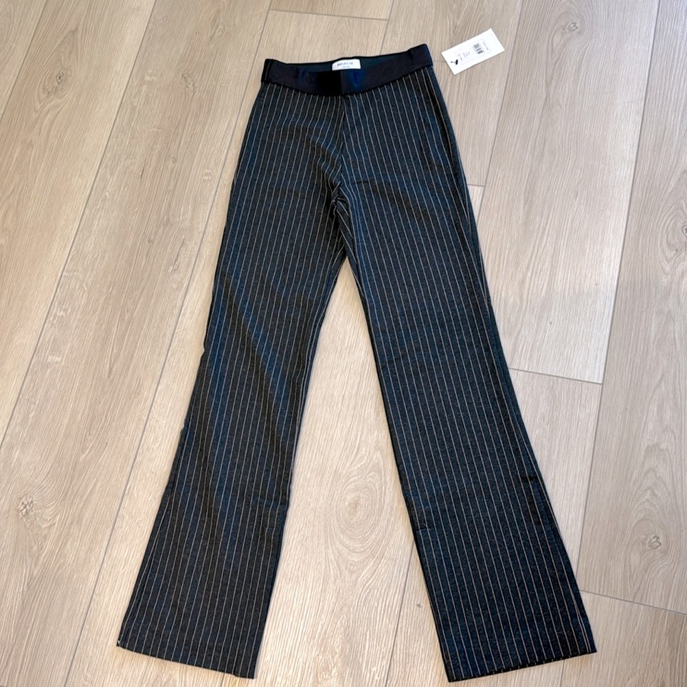 Bailey 44 women’s high waisted stripped flare pants size 0